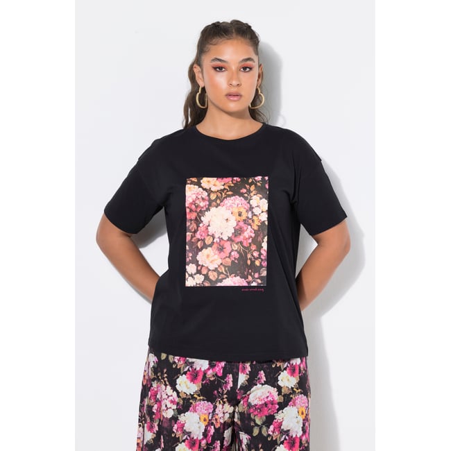 T-shirt oversized noir <span itemprop=