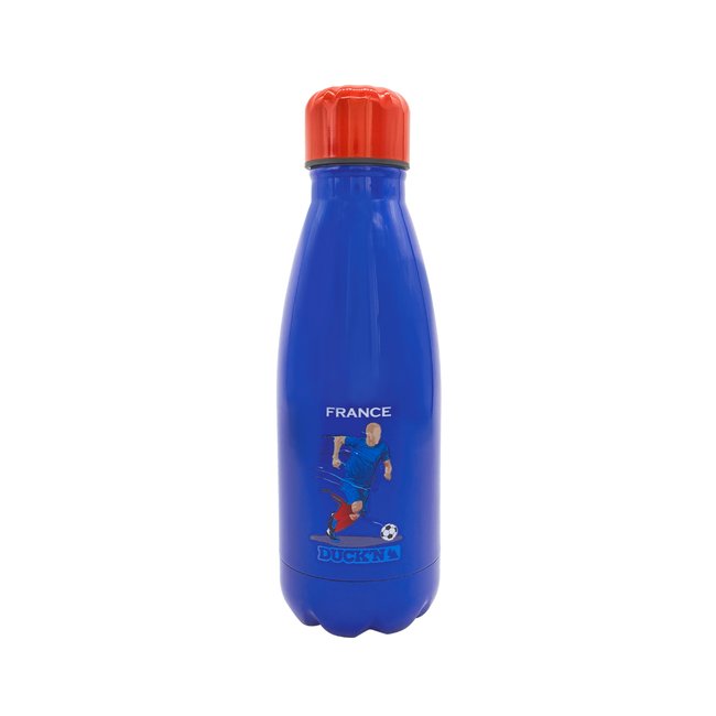 Bouteille Isotherme France Football 350ML Couleur bleu <span itemprop=