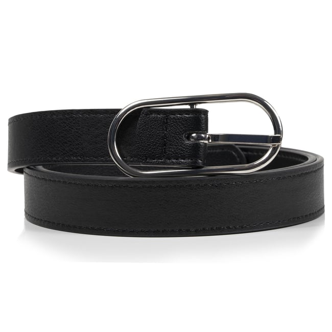 Ceinture en matière synthétique avec boucle ovale - ISOTONER