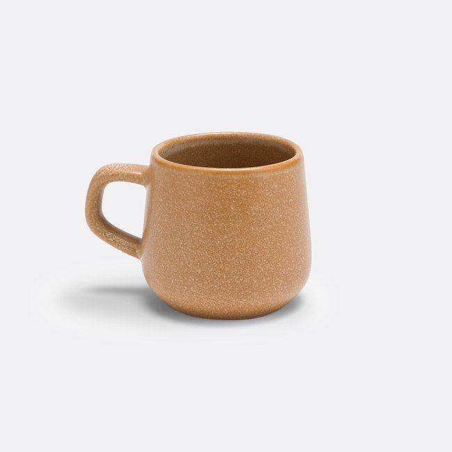 Set of 6 Boldi Reactive Enamel Stoneware Coffee Mugs, caramel, LA REDOUTE INTERIEURS