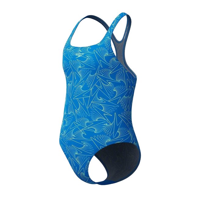 Maillot de bain 1 pièce motif/style imprimé intégral HYPERBOOM MEDALIST turquoise <span itemprop=