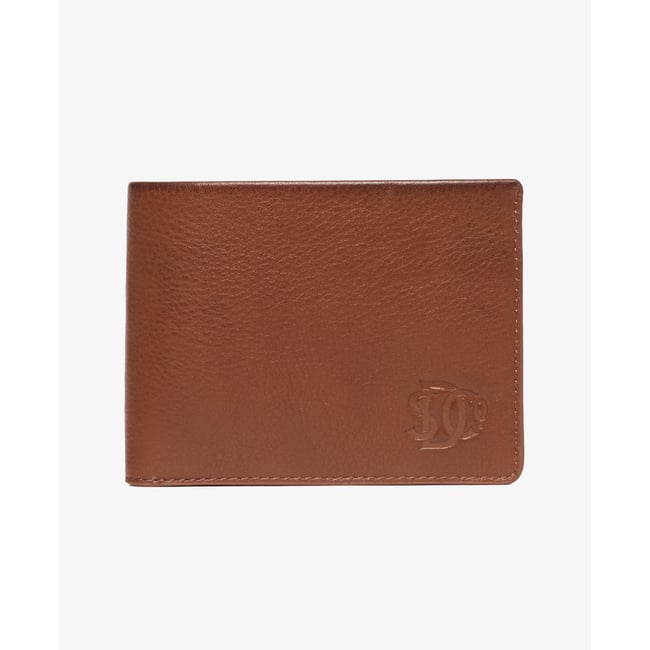Portefeuille Classique en Cuir fauve <span itemprop=