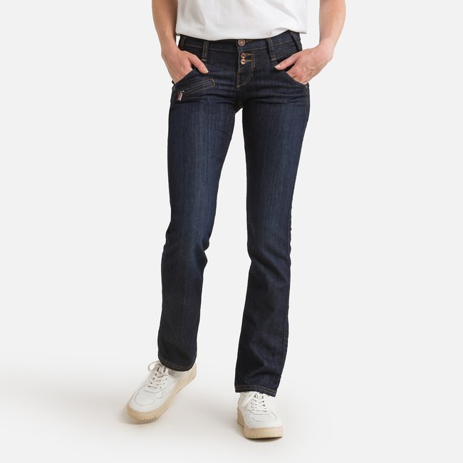 Vaqueros rectos AMELIE natural <span itemprop=
