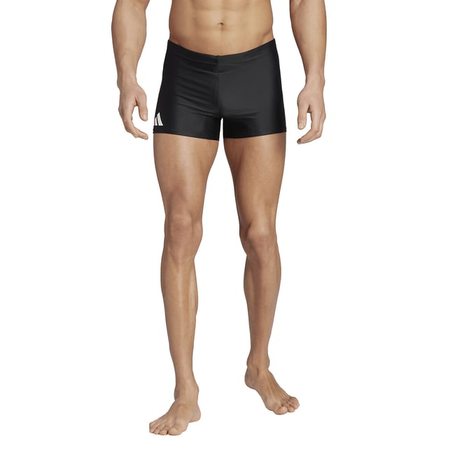 Boxer de natation uni  noir <span itemprop=