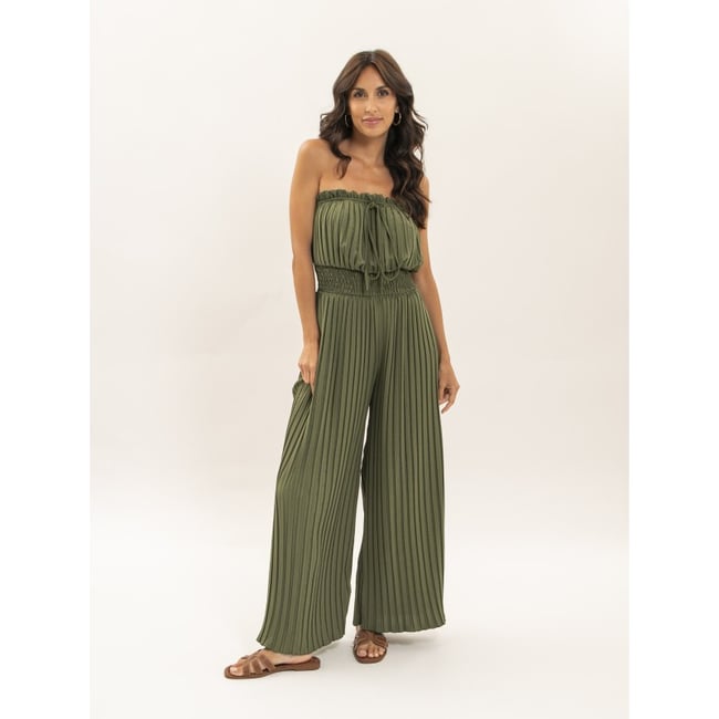 Combinaison Pantalon Ebolna kaki <span itemprop=