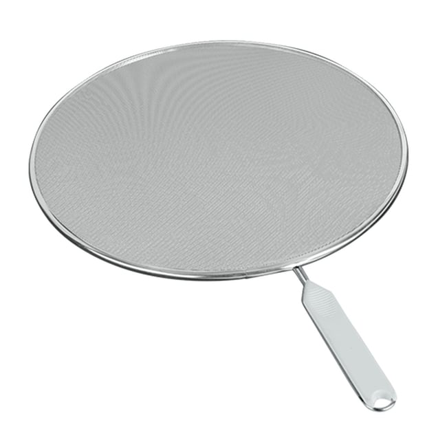 Couvercle anti - projection 29cm argent / métallique <span itemprop=