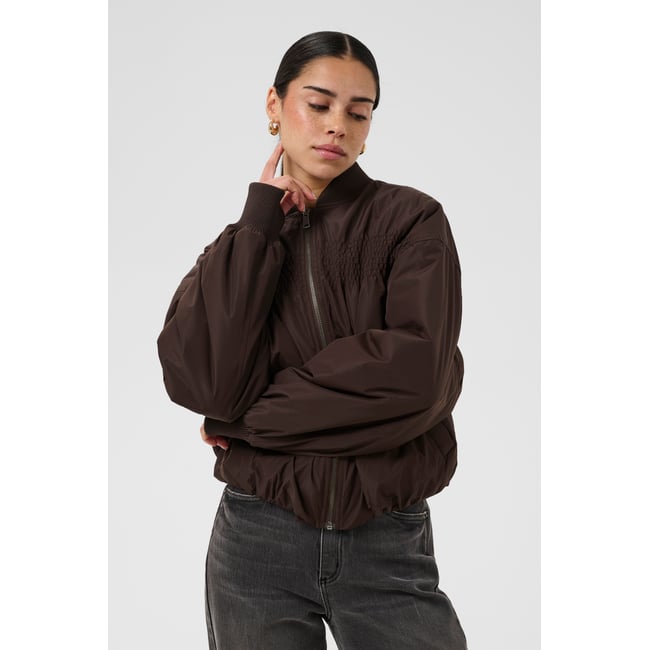 Manteau marron coffee bean <span itemprop=