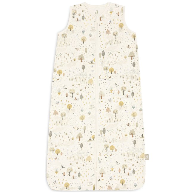 Gigoteuse légère en jersey ecru, jaune, noir <span itemprop=