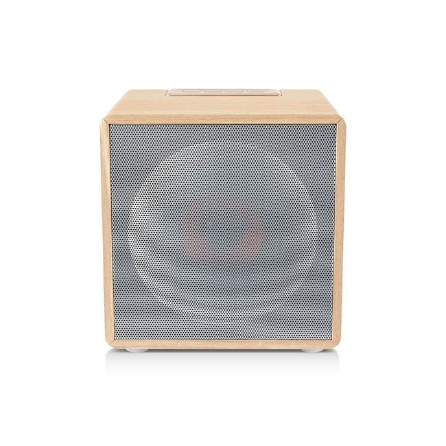 Enceinte compatible Bluetooth® crème <span itemprop=