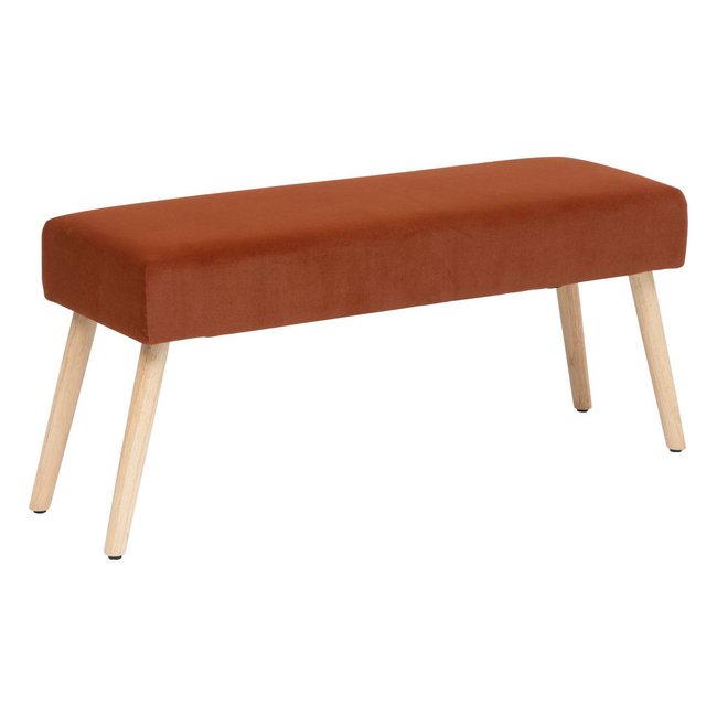 Banc velours SALOME Couleur noir <span itemprop=