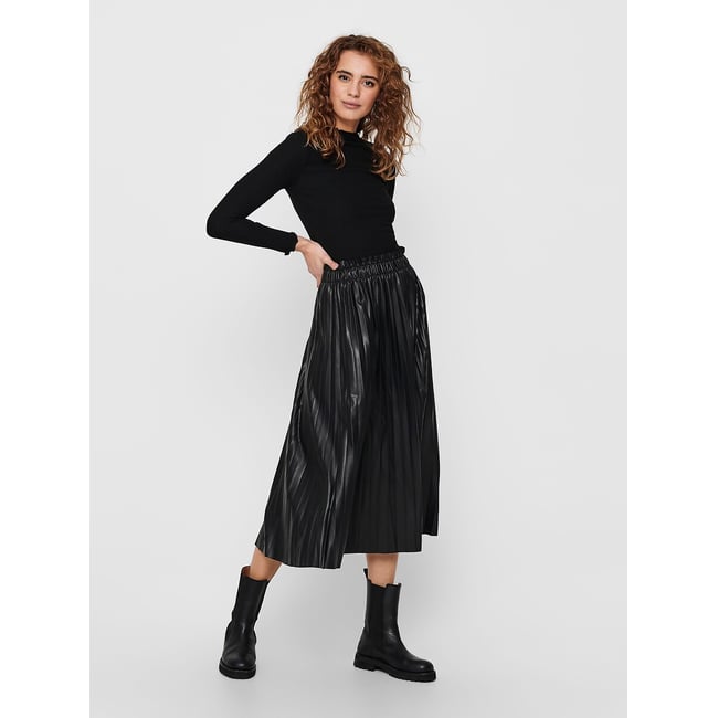 Maglione collo alto in maglia fine - ONLY