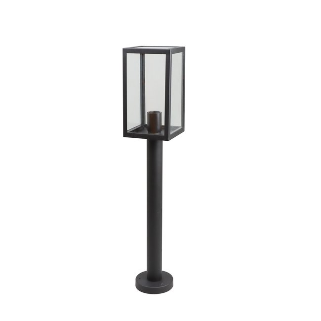 Potelet sans source lumineuse, IKAROS Couleur noir <span itemprop=