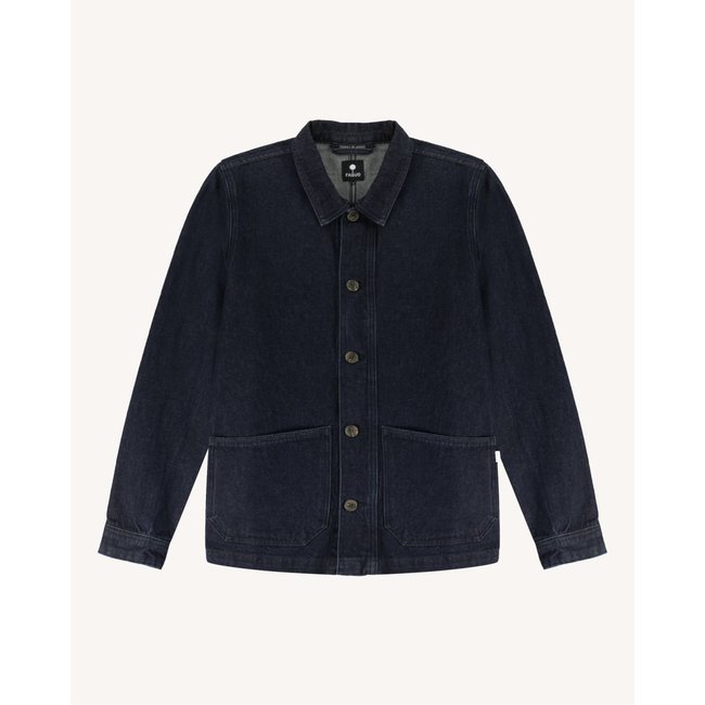 Veste coton LIFFRE LIFFRE bleu foncé <span itemprop=