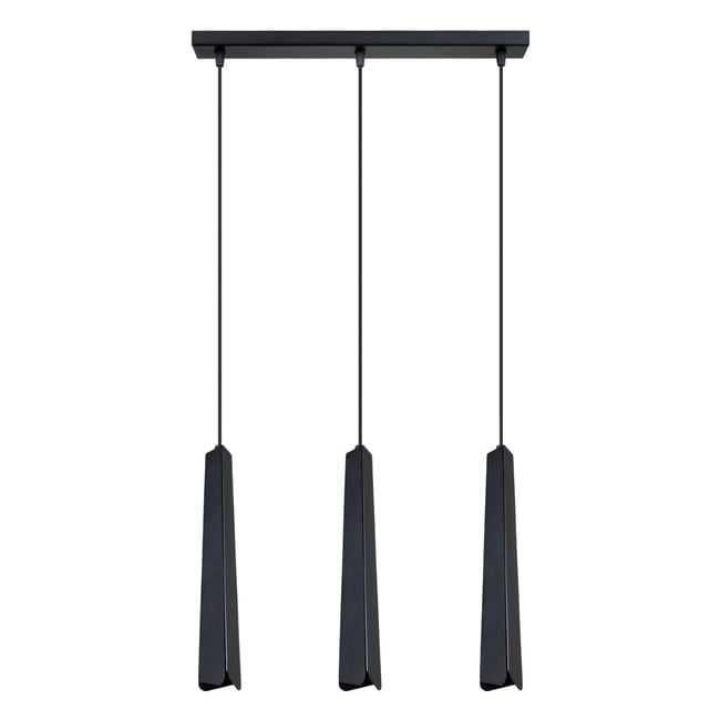 Suspension Acier Noir G9 3 Prysm Line Couleur noir <span itemprop=