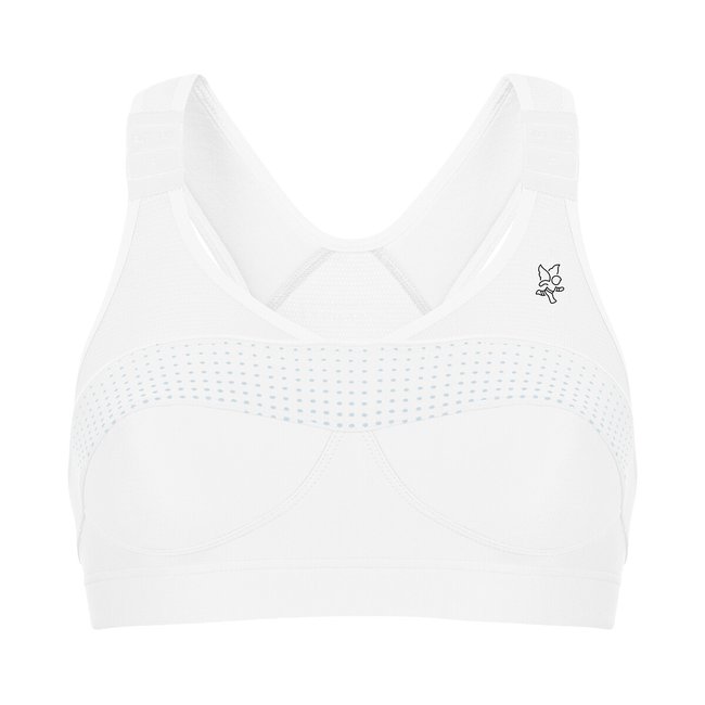 Brassière de sport Top Strap Xback blanc <span itemprop=