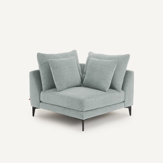 Ecksofa aus geflochtenem Polyester, MODERNISTE, Design Emmanuel Gallina - AM.PM X EMMANUEL GALLINA