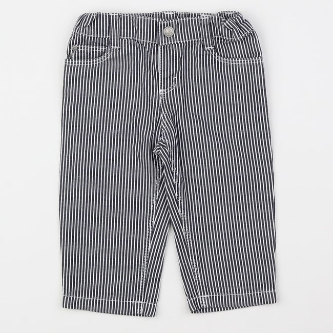 Pantalon Bébé Garçon Petit Bateau – Serge Douce, élastique à La Ceinture, Confortable Et Habillé - 5