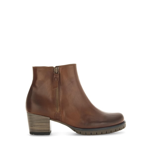 Bottines en cuir lisse à talon décroché - GABOR