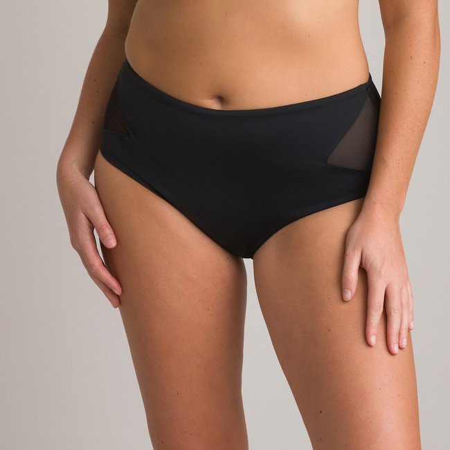Bas de maillot de bain culotte, effet ventre plat noir LA REDOUTE COLLECTIONS PLUS