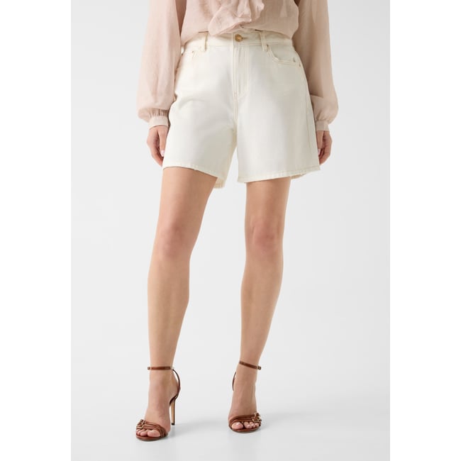 Shorts Décontractés crème <span itemprop=