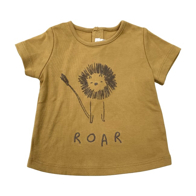 T-shirt bébé - Très bon état marron <span itemprop=