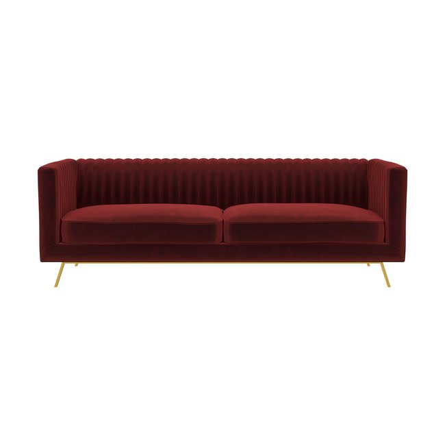 Canapé en velours 2 places ou 3 places - GATSBY - RENDEZ-VOUS DÉCO