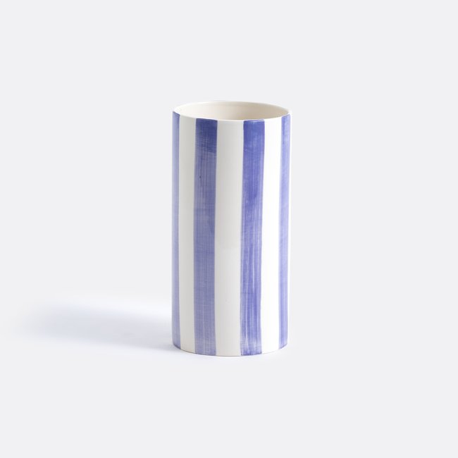 Vase en céramique à rayures, H25 cm, Jaoma - LA REDOUTE INTERIEURS