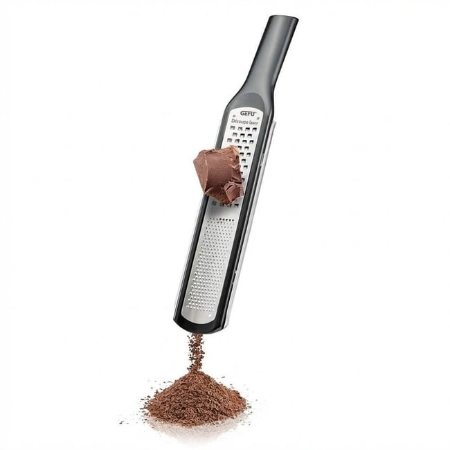 Râpe fine et grossière rafino argent / métallique <span itemprop=
