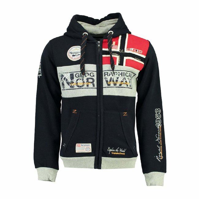 Flyer Zip-Up Hoodie - GEOGRAPHICAL NORWAY