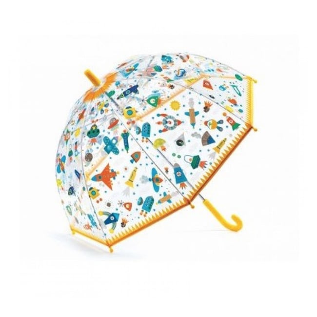 Parapluie Espace plastique illustre multicolore <span itemprop=