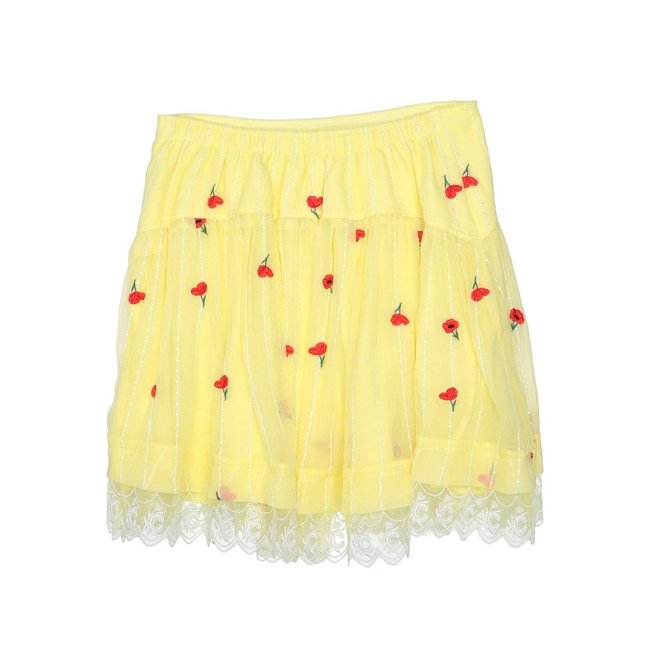 Jupe  - Très bon état jaune <span itemprop=