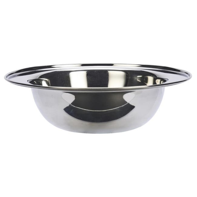 Bol de service acier inoxydable Couleur argent <span itemprop=