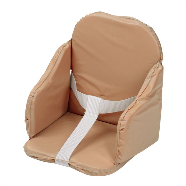 Coussin de chaise haute PVC caramel <span itemprop=
