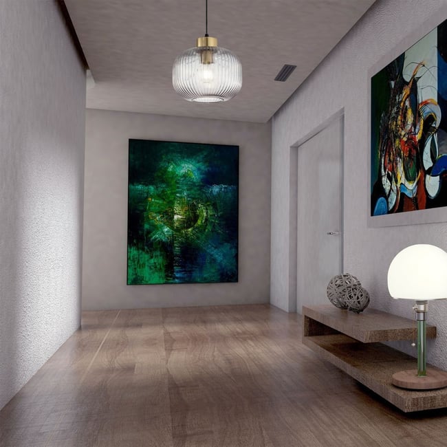 Suspension    MINT Couleur argenté <span itemprop=
