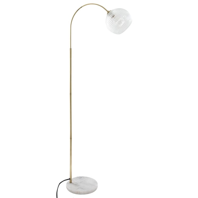 Lampadaire arc LAYE Couleur doré <span itemprop=