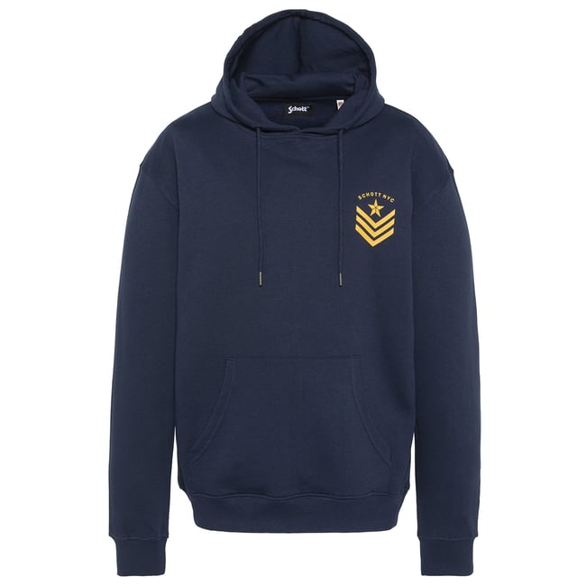 Sweatshirt imprimé army à capuche - SCHOTT