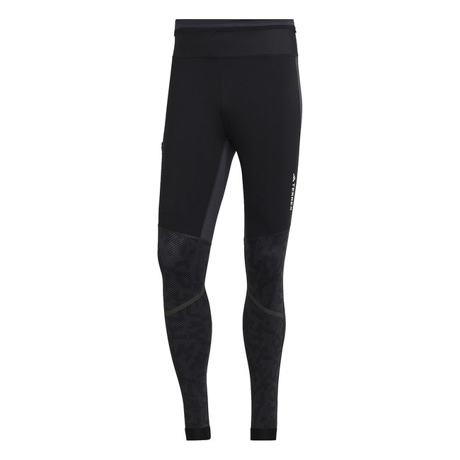 Collant de running gris anthracite <span itemprop=