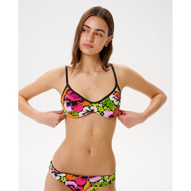 Haut de maillot BLOOMING floraison <span itemprop=