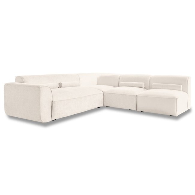 Canapé d'Angle droit 5 places - FELIX - LISA DESIGN