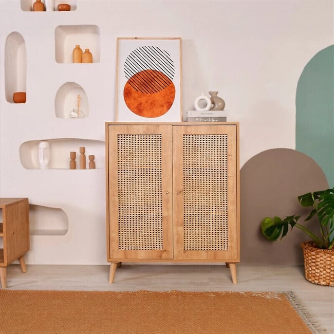 Буфет, Hazeran Sideboard / Хейзран Сайдборд цвет дуб SO'HOME