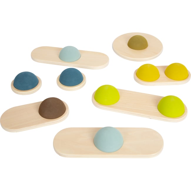 Pierres D'équilibre Montessori En Bois Certifié FSC® - Pour Enfants à Partir De 1 An - Small Foot 12759