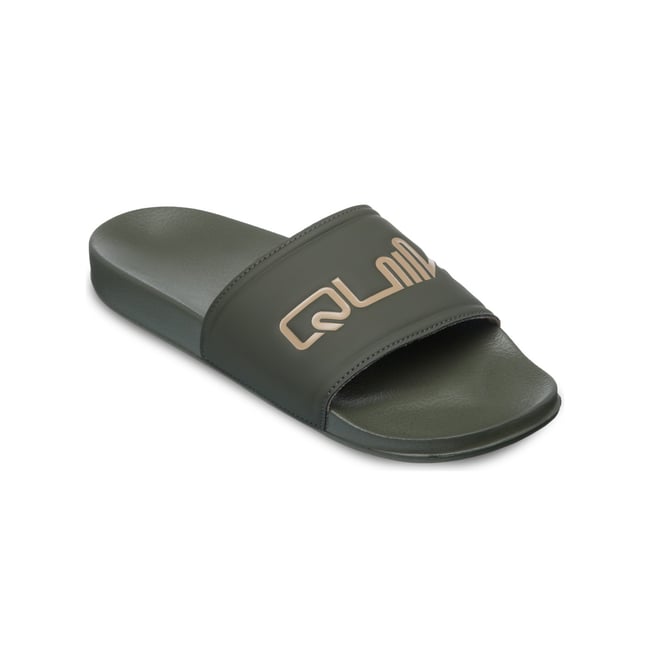Sandales SESSIONS SLIDE vert grape leaf <span itemprop=