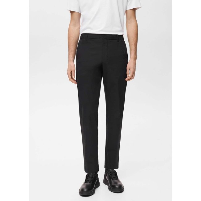 Pantalon slim-fit comfort stretch cordon - MANGO MAN