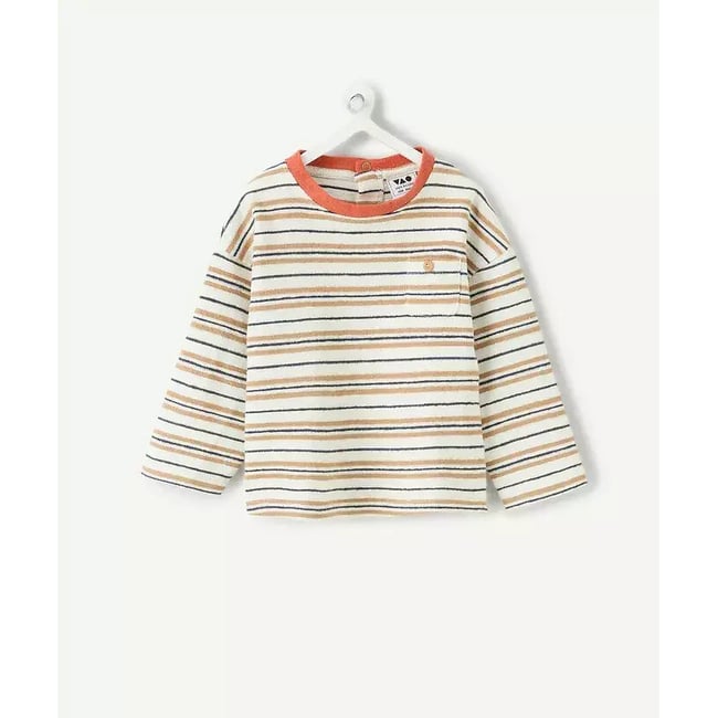 T-shirt a maniche lunghe ecru  TAPE A L'OEIL