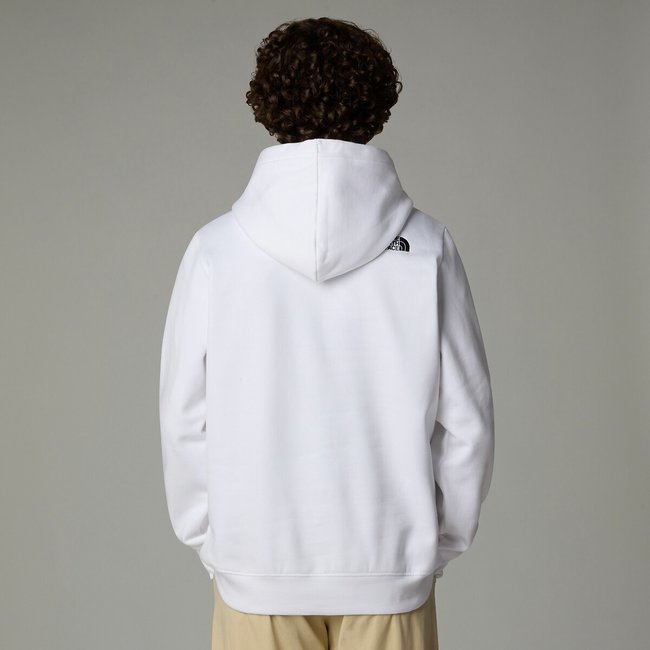Logo print hoodie in cotton mix The North Face | La Redoute