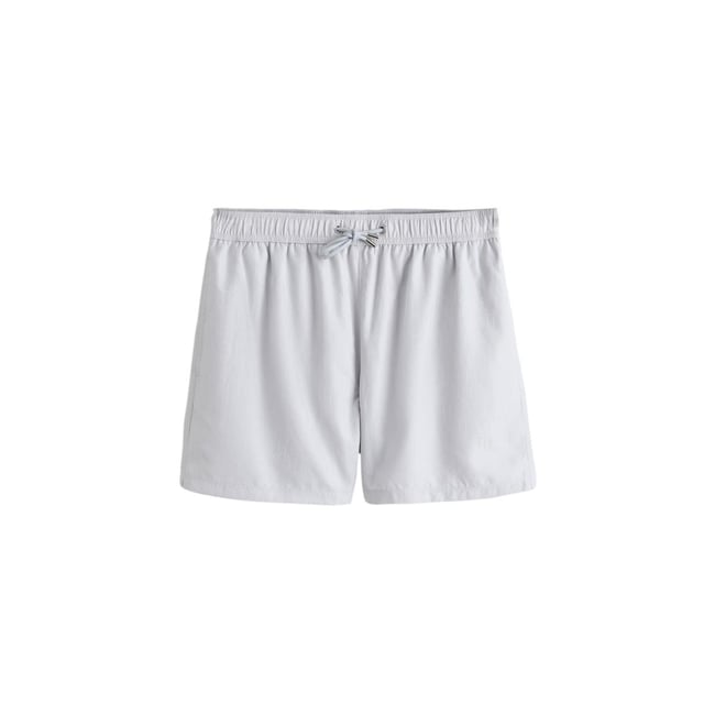 Short de bain 12 cm à motif n. premium gris <span itemprop=