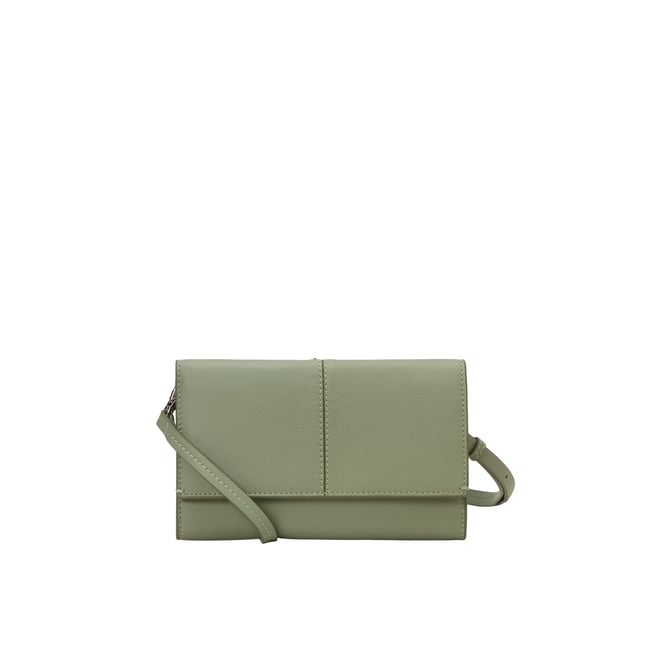 Sac à bandoulière 2en1 en cuir de vache finement grainé - MARC O'POLO