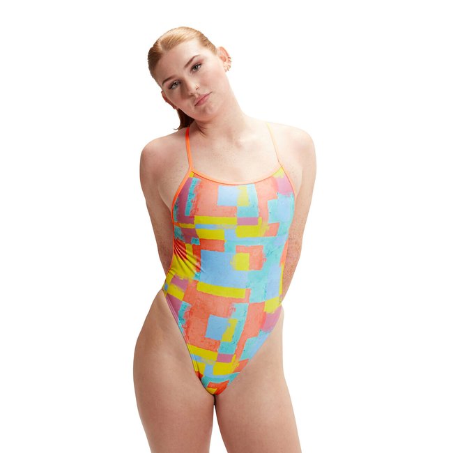 Costume intero da piscina fantasia pesca SPEEDO
