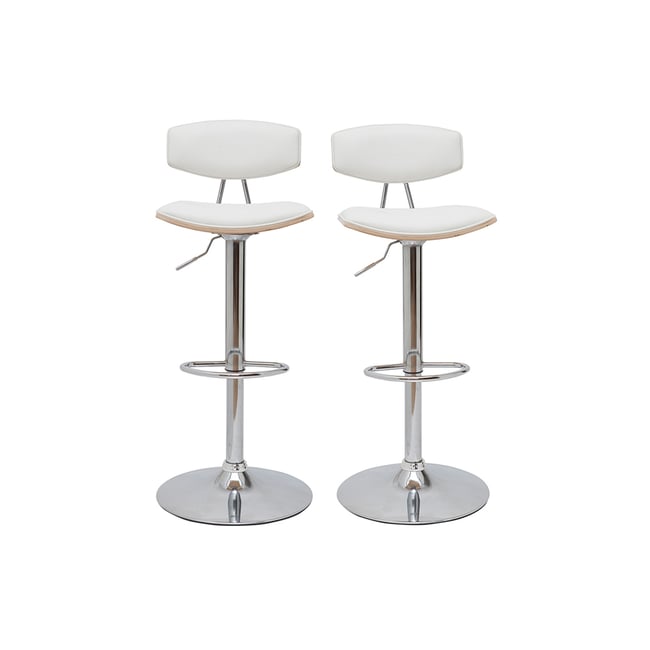 Tabourets de bar design réglables (lot de 2) VASCO - MILIBOO