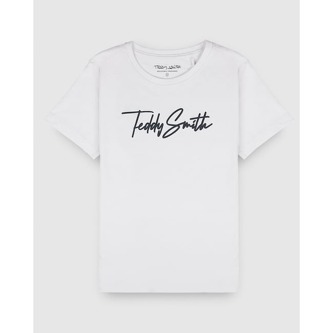 T-shirt manches courtes blanc <span itemprop=